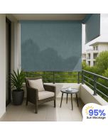 95% Sun Block Outdoor Roller Blind (HDPE)